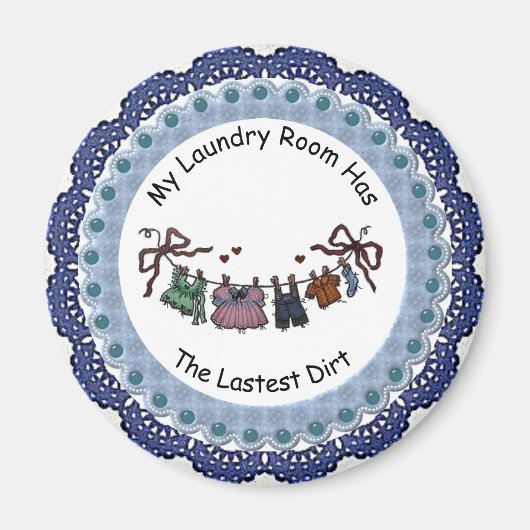 Mijn wasruimte heeft de nieuwste vuilmagneet magneet (Voorkant)