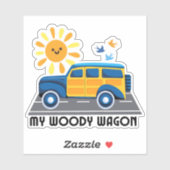 Mijn waterdichte Woody Wagon Sticker (Vel)