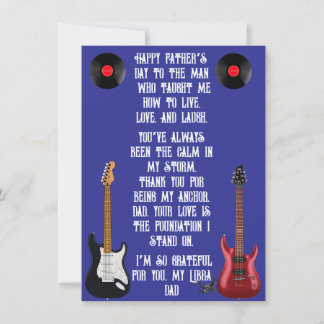 Mijn Weegschaal vader Feestdagenkaart