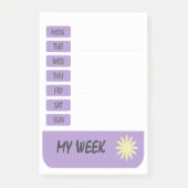 Mijn week later post-it® notes (Voorkant)