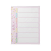 Mijn Week Notitieblok (Linkerzijde)