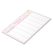 Mijn Week Notitieblok (Schuin)