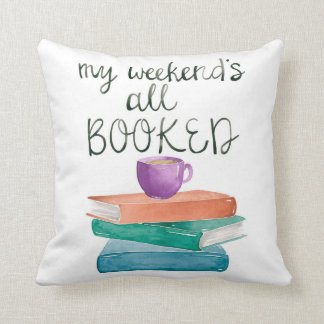 Mijn weekeinde is allemaal gebarsten piloot kussen