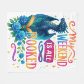 Mijn weekeinde is allemaal geboekt fleece deken (Voorkant (Horizontaal))