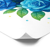 Mijn weekeinde is allemaal geboekt poster (Hoek)