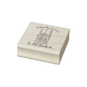 Mijn weekeinde is geboekt. rubberstempel (Stempel)