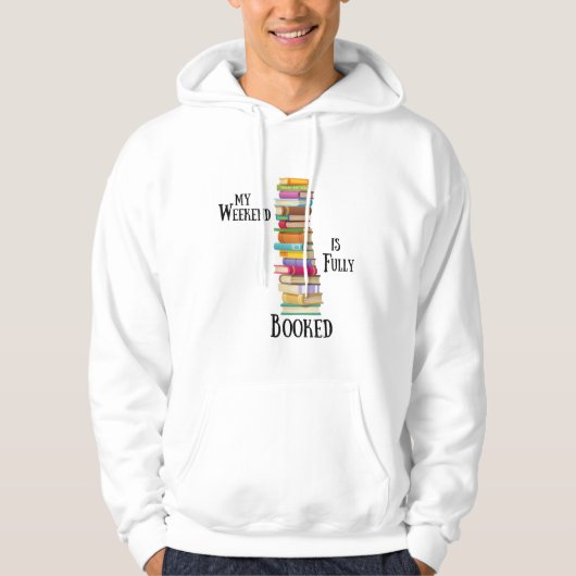 Mijn weekeinde wordt volledig geboekt hoodie (Voorkant)