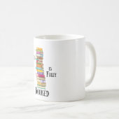 Mijn weekeinde wordt volledig geboekt koffiemok (Voorkant rechts)