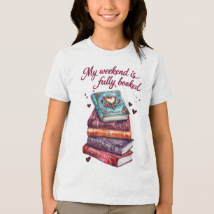 Mijn weekend is helemaal volgeboekt Tri-Blend shirt