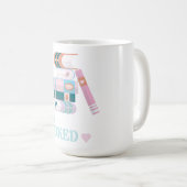 Mijn weekend is volgeboekt koffiemok (Voorkant rechts)