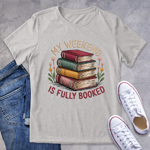 Mijn weekend is volgeboekt met bookish Graphic Tre Tri-Blend Shirt