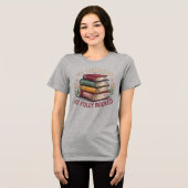 Mijn weekend is volgeboekt met bookish Graphic Tre Tri-Blend Shirt (Voorkant volledig)
