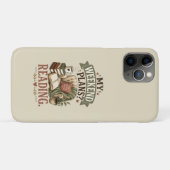 Mijn weekendplannen Boeklezer Cozy lezen Case-Mate iPhone Case (Achterkant (horizontaal))