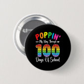 Mijn weg door 100 dagen ronde button 5,7 cm (Voorkant /achterkant)