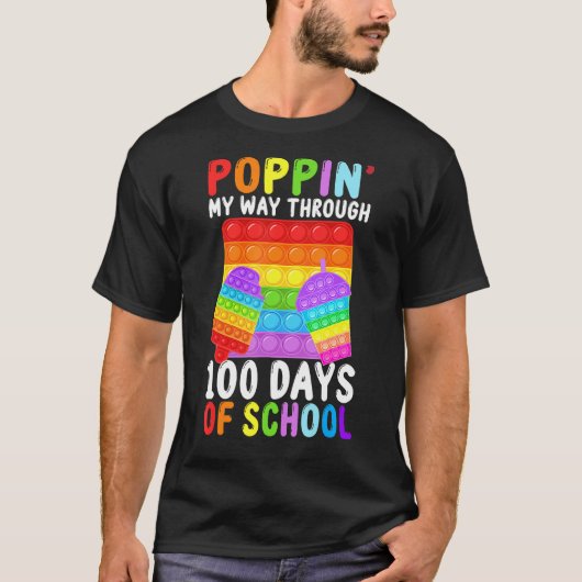 Mijn weg door 100 dagen schoolgeld P T-shirt (Voorkant)
