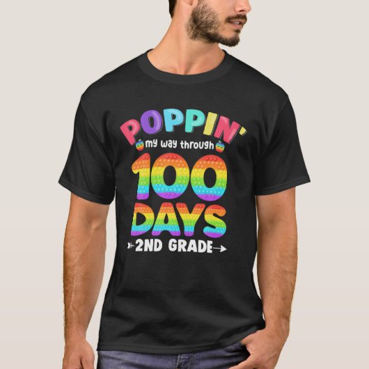 Mijn weg door 100 dagen van 2de graad t-shirt (Voorkant)