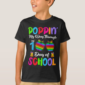 Mijn weg door 100 dagen van schooljongens meisjes  t-shirt
