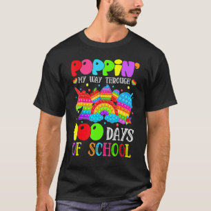 Mijn Weg Knallen Door 100 Dagen School Knal Het F T-shirt