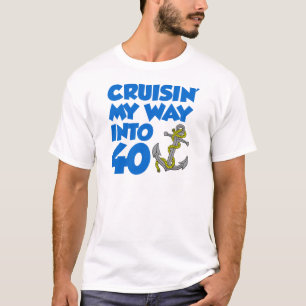 Mijn weg kruisen in 40 t-shirt