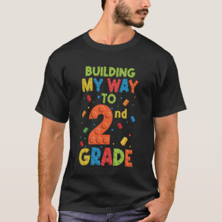 Mijn weg naar de 100e schooldag van groep 4 B T-shirt