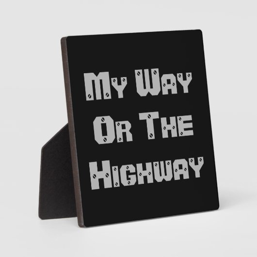 Mijn weg of de weg fotoplaat (Voorkant)