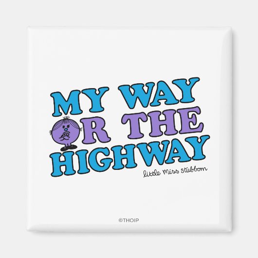 Mijn weg of de weg magneet (Voorkant)