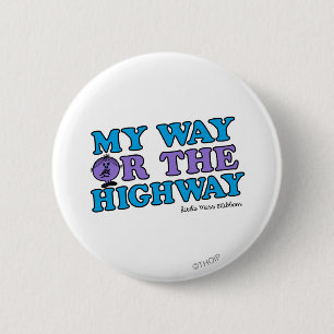 Mijn weg of de weg ronde button 5,7 cm