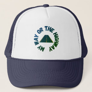 "Mijn weg of de weg" Trucker Hat Trucker Pet