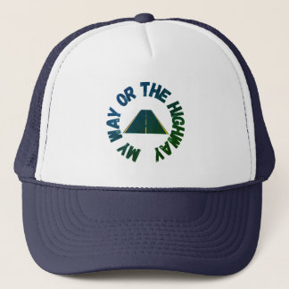 "Mijn weg of de weg" Trucker Hat Trucker Pet