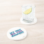 Mijn weg of de weg zandsteen onderzetter (Zijkant)