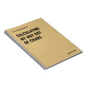 Mijn weg uit de chaos berekenen Kantoor Notitieboek (Rechterzijde)