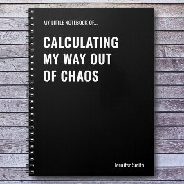 Mijn weg uit de chaos berekenen Kantoor Notitieboek