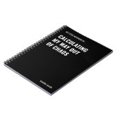 Mijn weg uit de chaos berekenen Kantoor Notitieboek (Linkerzijde)