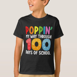 Mijn Weg Vieren Door 100 Dagen School T-shirt