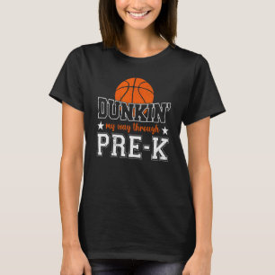Mijn weg zoeken door PreK Basketbal terug naar Sch T-shirt