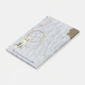 Mijn Weimaraner Ate Mijn Lesson Plan Post-it® Notes (Schuin)