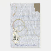 Mijn Weimaraner Ate Mijn Lesson Plan Post-it® Notes (Voorkant)