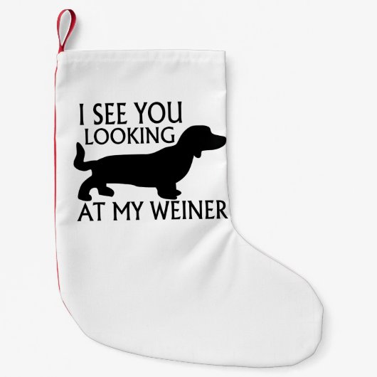 Mijn Weiner bekijken Kleine Kerstsok (Voorkant)