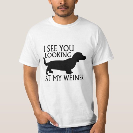 Mijn Weiner bekijken T-shirt (Voorkant)