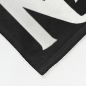 Mijn wekker is mijn boognemesis fleece deken (Hoek)