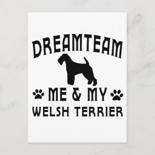Mijn Welsh Terrier Dog Briefkaart