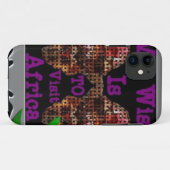 Mijn wens Case-Mate iPhone case (Achterkant (horizontaal))