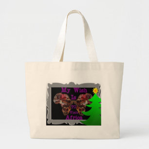 Mijn wens grote tote bag