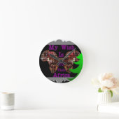 Mijn wens ronde klok (Huis)