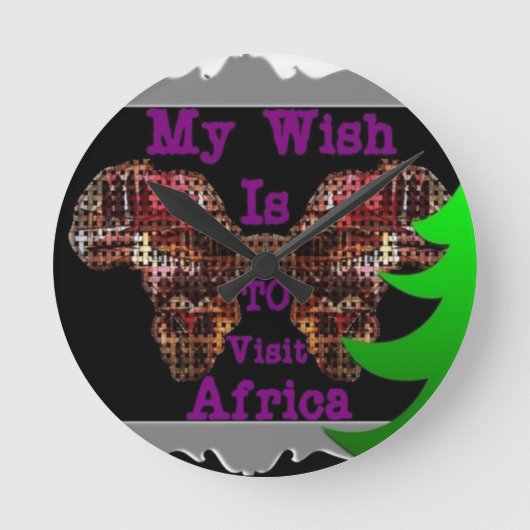 Mijn wens ronde klok (Voorkant)