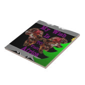 Mijn wens tegeltje (Zijkant)