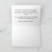 Mijn wens van het Moederdag voor u als nieuwe Kaart (Binnen)