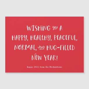 Mijn wens voor 2021   Red Happy Nieuwjaar