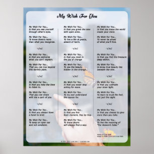 Mijn wens voor u (nieuw versie) Poster