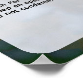 Mijn wens voor u (nieuw versie) Poster (Hoek)